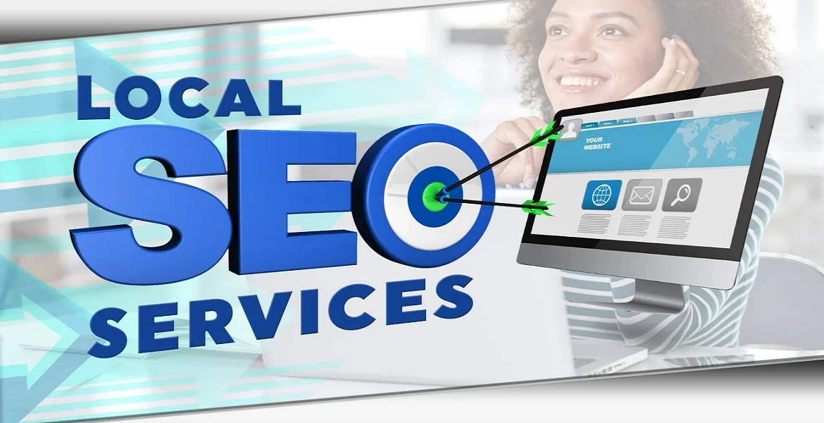 Digital marketing agency team analyzing local search rankings and Google Business profiles, showcasing best local SEO services.