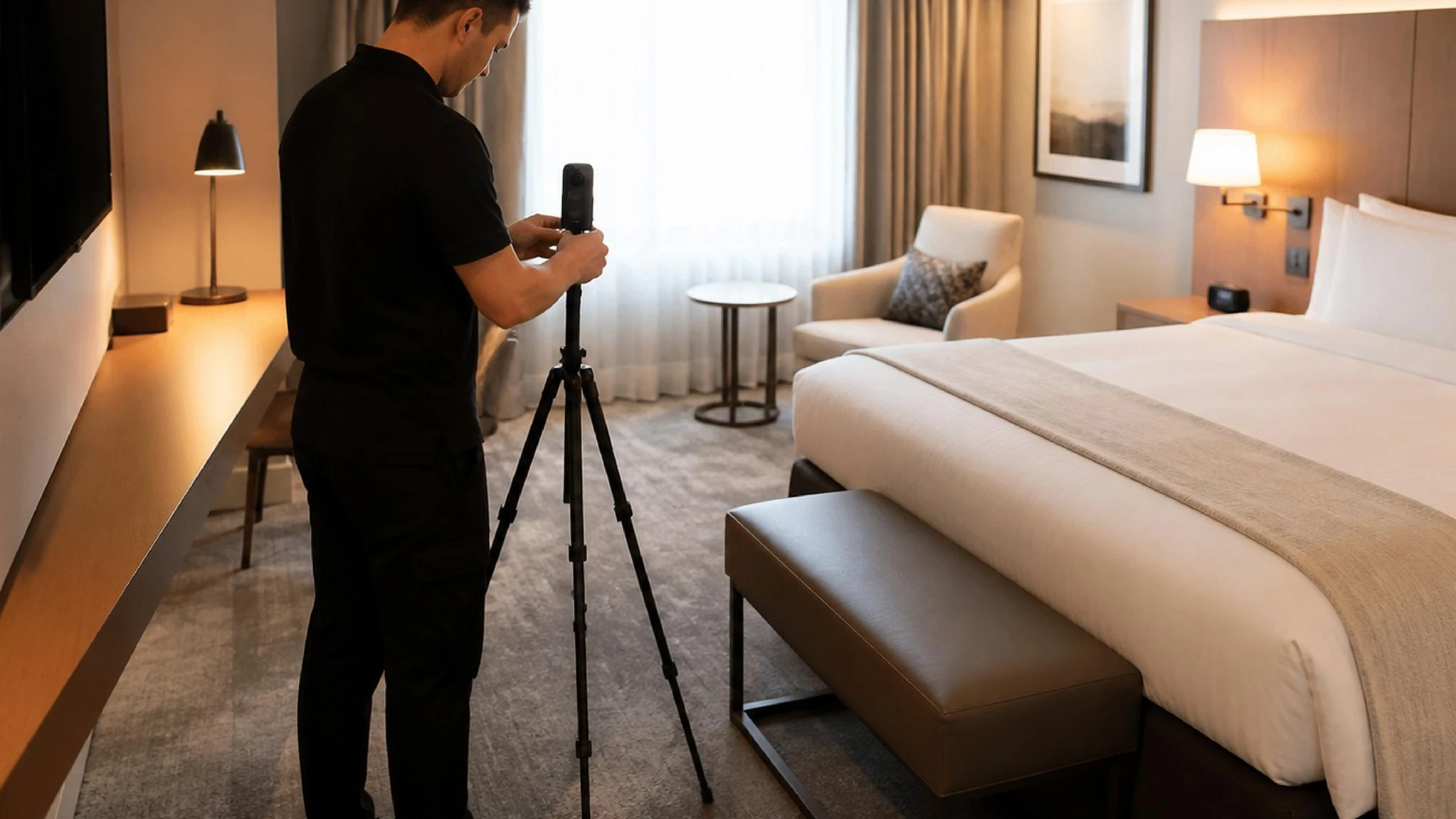 hotel virtual tour – Step 1: Capture Your Space With A 360 Camera – 4